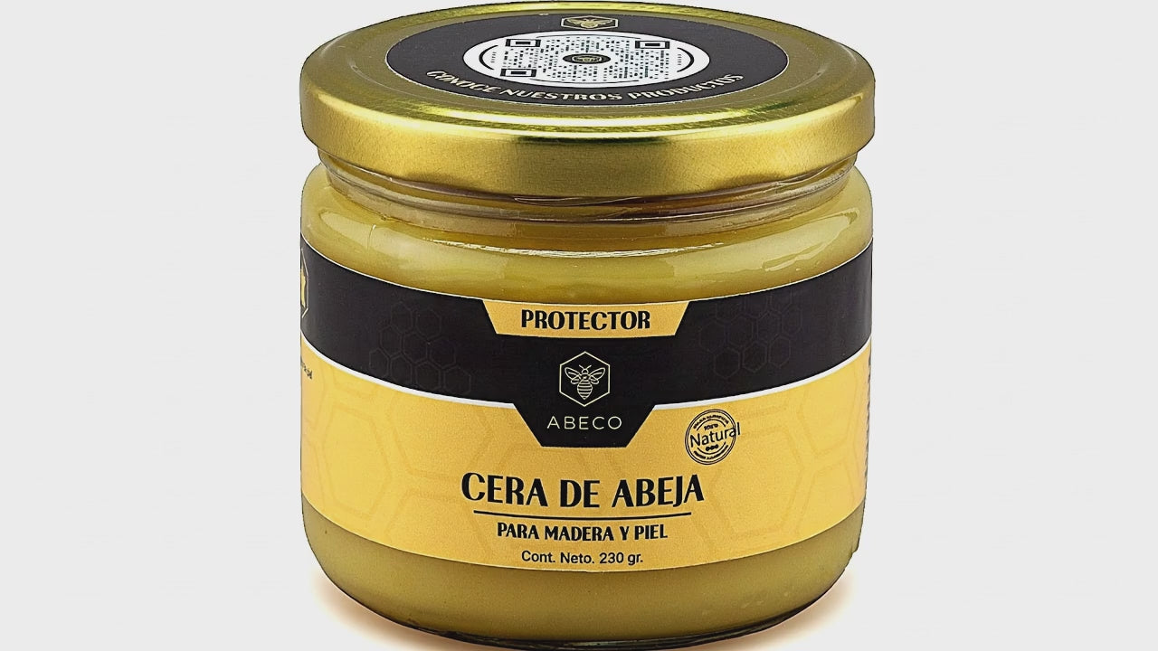 CERA DE ABEJA PREMIUM - MADERA Y CUERO